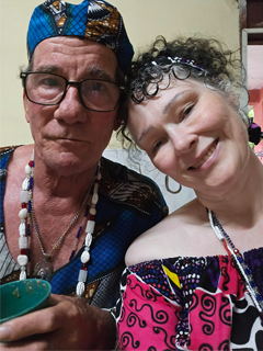 Image of Alo Ocan Roberto Gonzalez with Eileen Casey Gonzalez 
